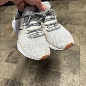 New Balance White and Gray Women's Sneakers